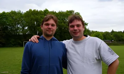 Kristof en Kevin De Smet, de trotse oprichters van de Red Rhinos
